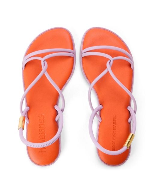 Havaianas Pink Una Sandal Flip Flops