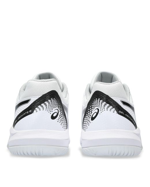 Asics White Gel-Dedicate 8 for men