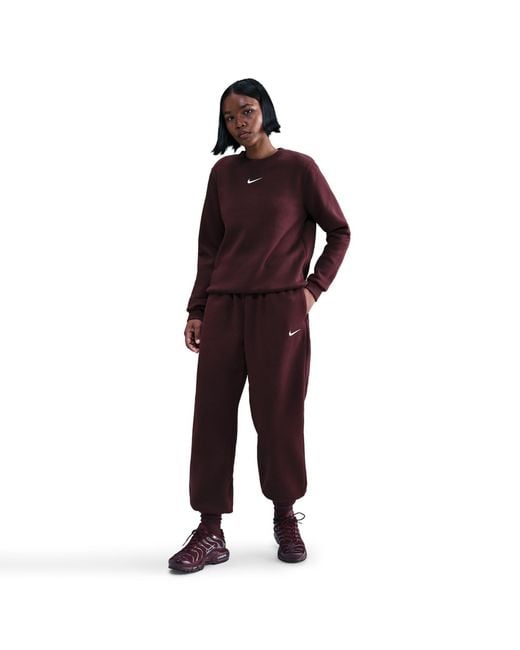 Nike Brown Phoenix Fleece Joggers