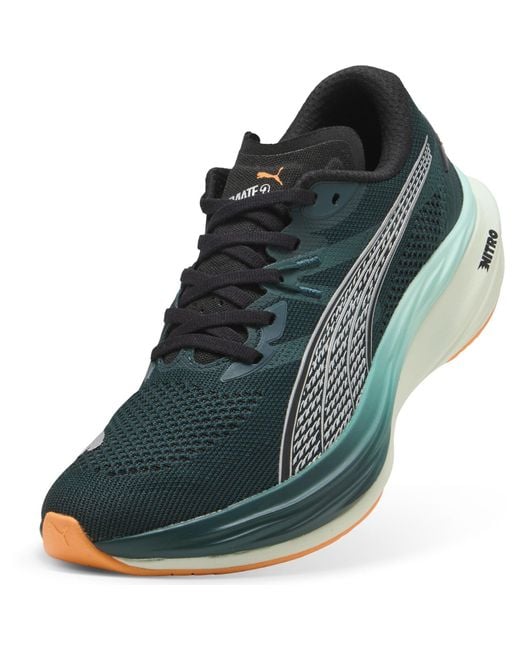 PUMA Blue Deviate Nitro 3 Running Shoes for men