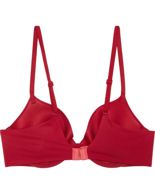 Calvin Klein Red Perfect Fit T-Shirt Bra