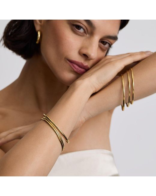 D.Louise Metallic Classic Bangle