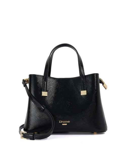 Dune Black Satchel Bag