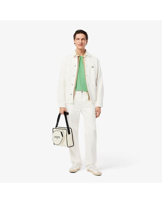 Lacoste Green Cotton-T-Shirt for men