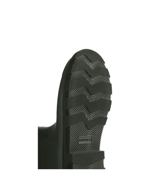 Hunter Black Field Downpour Adjustable Boot for men