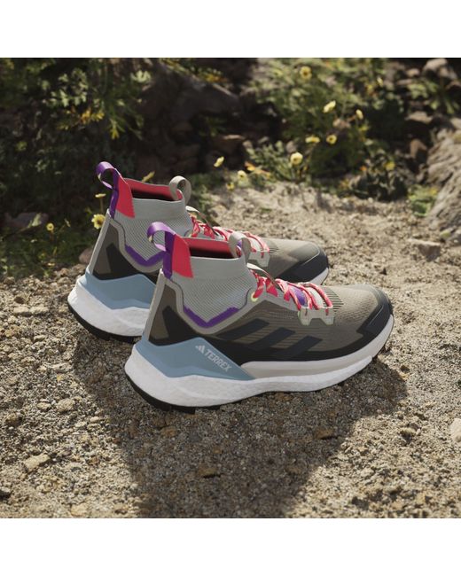 Adidas Brown Terrex Free Hiker Non Waterproof Hiking Shoes