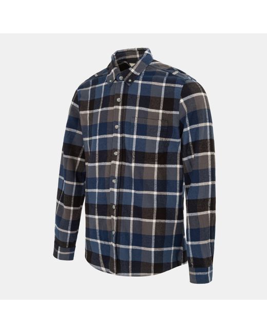 Firetrap Blue Pattern Shirt for men