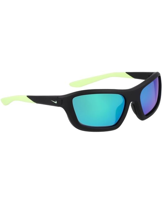 Nike Blue Brazer M Rectangle Sunglasses