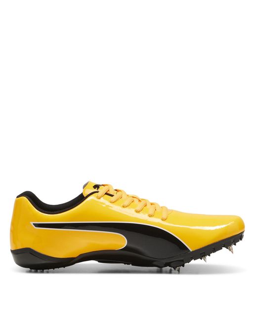 PUMA Yellow Evospeed Prep Sprint 3.5 Track Running Spikes for men