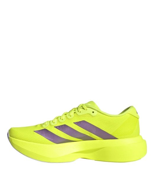 Adidas Yellow Adidas Adizero Evo Sl Woven Sneaker