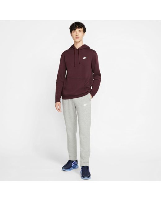 Nike Gray Sportswear Club Fleece Pants for men