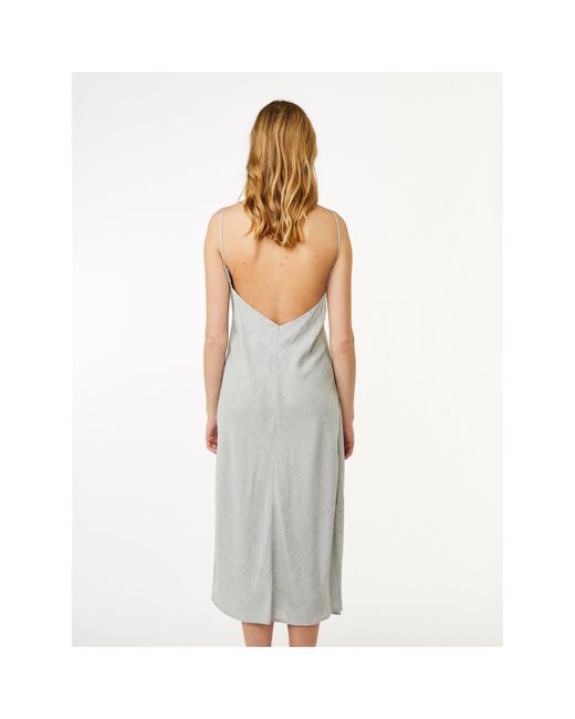 CCDK Gray Slip Dress
