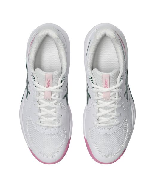 Asics White Dedi Padel Trainers