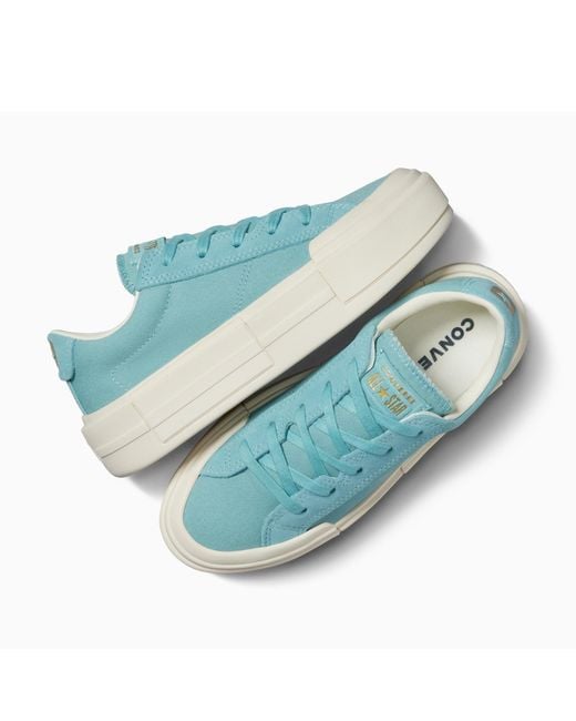 Converse Blue Adults Chuck Taylor All Star Cru Platform Trainers