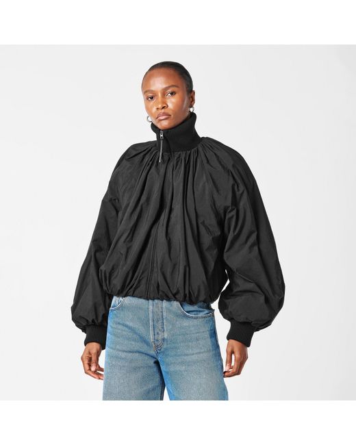 Jacquemus Black Jacquard Bomber Jacket