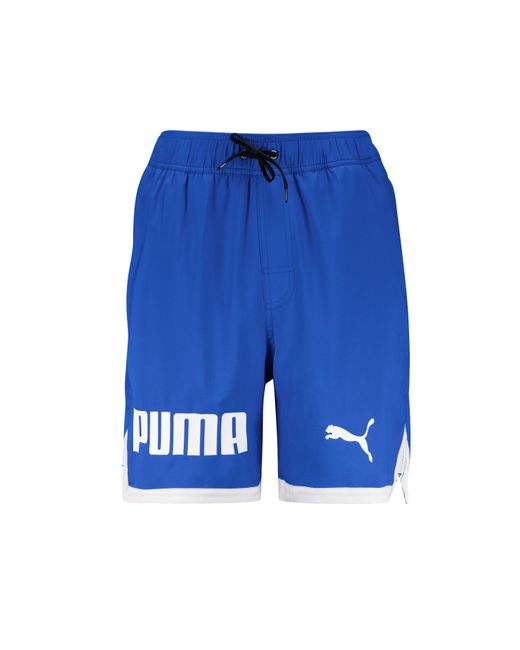 PUMA Blue Swim Shorts for men