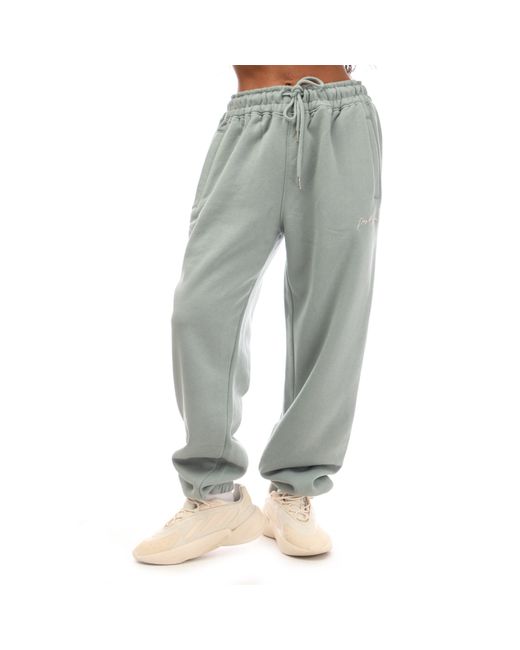 Hype Gray Adults Oversized Closed Hem Fleece Joggers