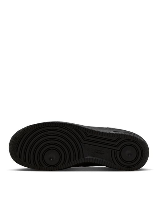 Nike Black Air Force 1 07 Shoes for men