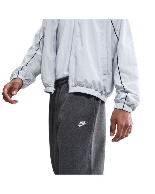 Nike Gray Sportswear Club Fleece Jogging Pants for men