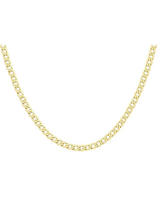 Be You Metallic 9ct Large Curb Chain