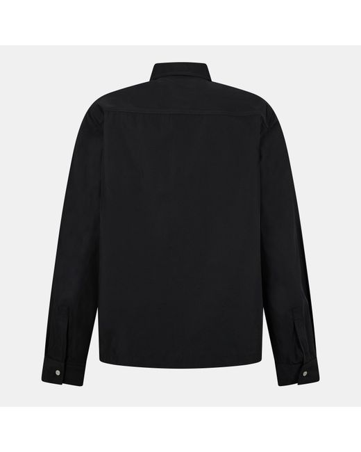 HUGO Black Evalom Long Sleeve Oxford Shirt for men