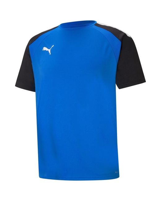 PUMA Blue Teampacer Jersey T-Shirt for men
