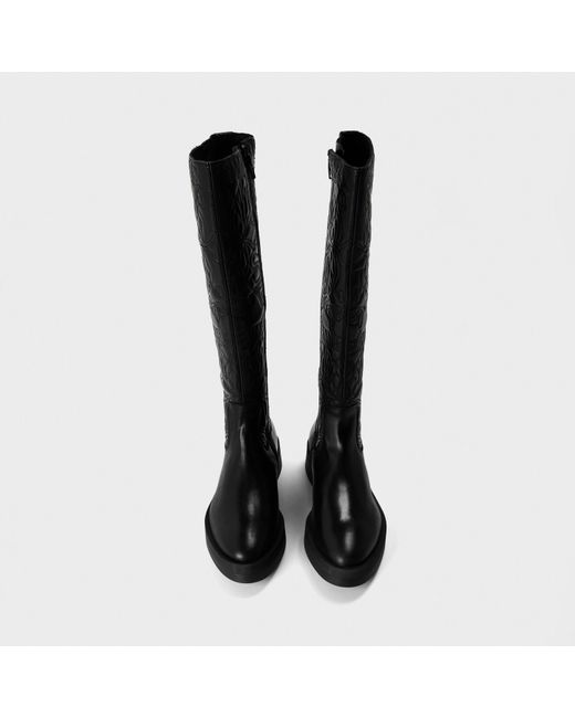 Steve Madden Black Malisha Stiletto Court Shoes