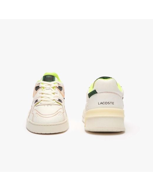 Lacoste White Lt 125 Leather Trainers for men