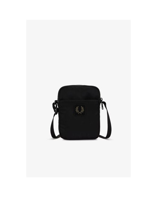 Fred Perry Black Fred Nylon Xbody Sn64 for men