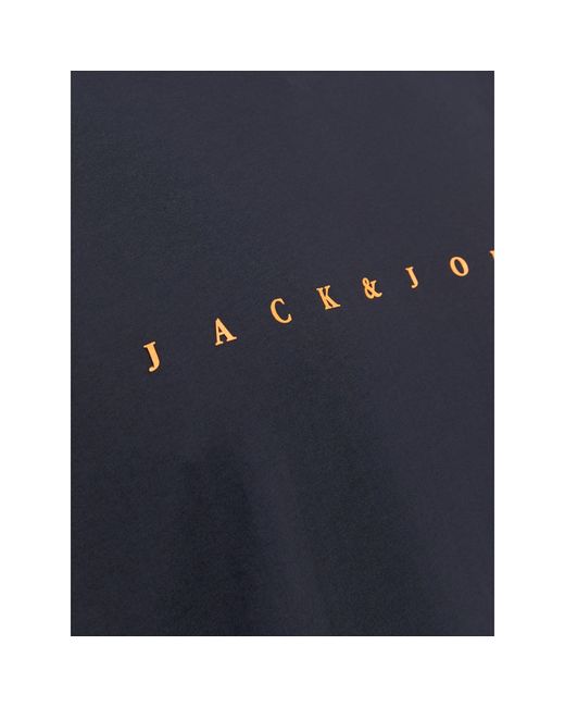 Jack & Jones Blue Jack+ Star T-Shirt Plus Size for men