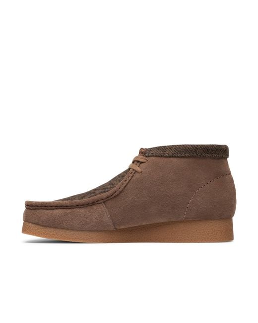 Clarks Brown Wallabee Chukka Boot for men