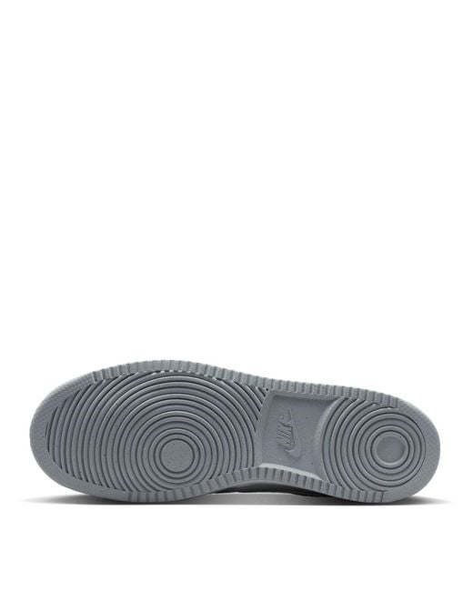 Nike Gray Court Vision Low Trainers for men