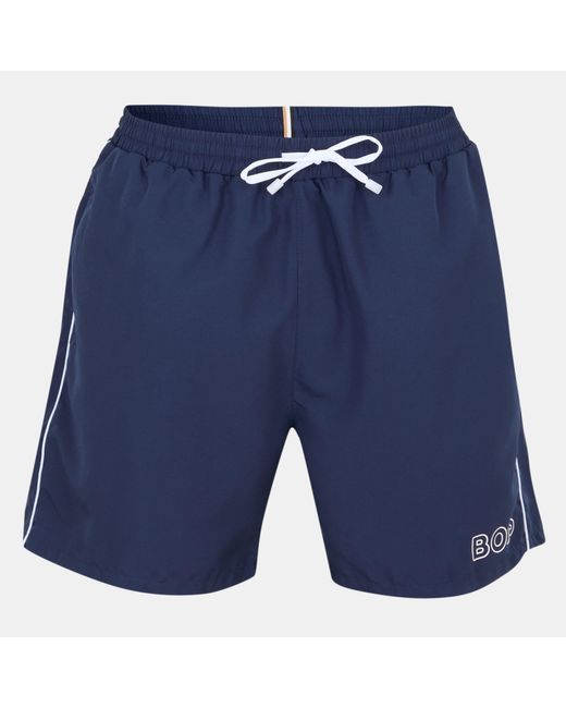 Boss Blue Starfish Swim Shorts for men