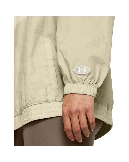 Under Armour Brown Legacy Crinkle Performance Training Jacket