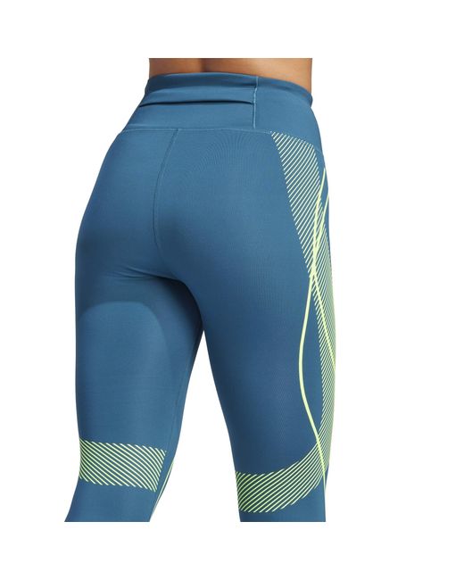 Adidas Blue Performance Running Tights