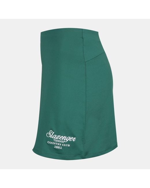 Slazenger 1881 Green Tennis Skort