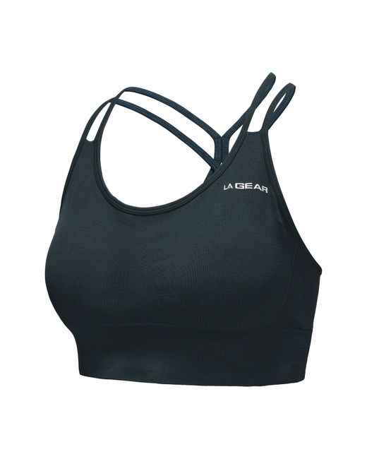 La Gear Blue Seamless Bra