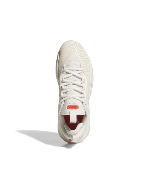 Adidas White Basketball Trainers