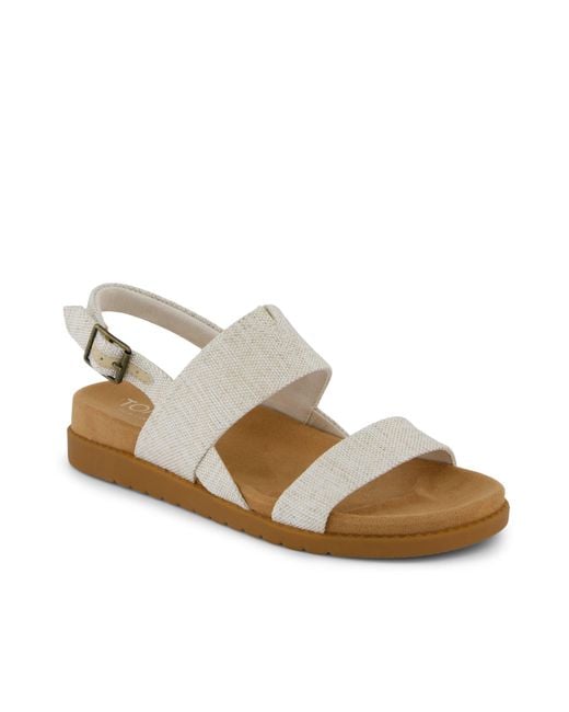 TOMS White Marin Sandal