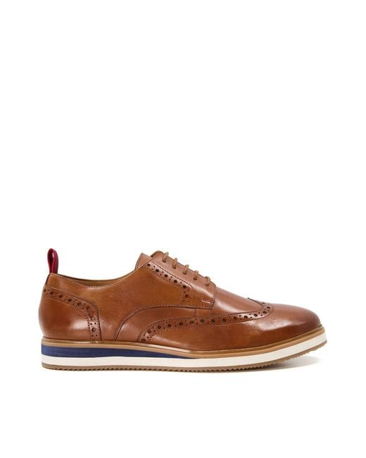 Dune Brown Britle Brogues for men