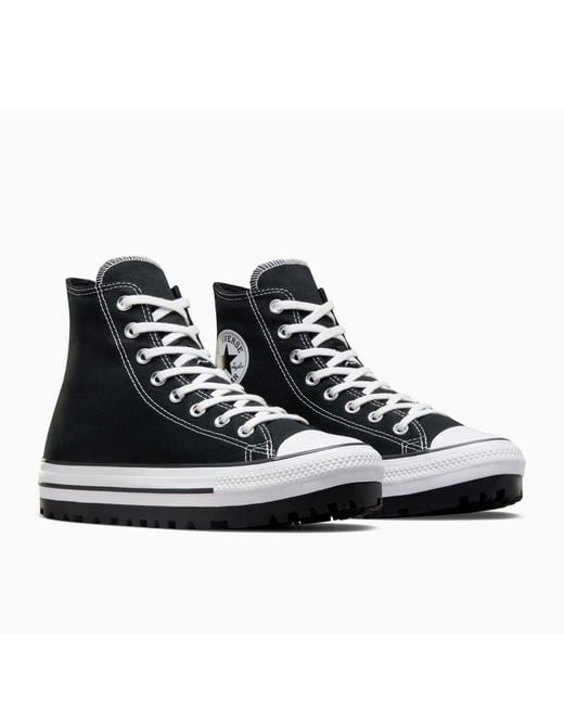 Converse Black Chuck Taylor All Star Cit High-Top Trainers