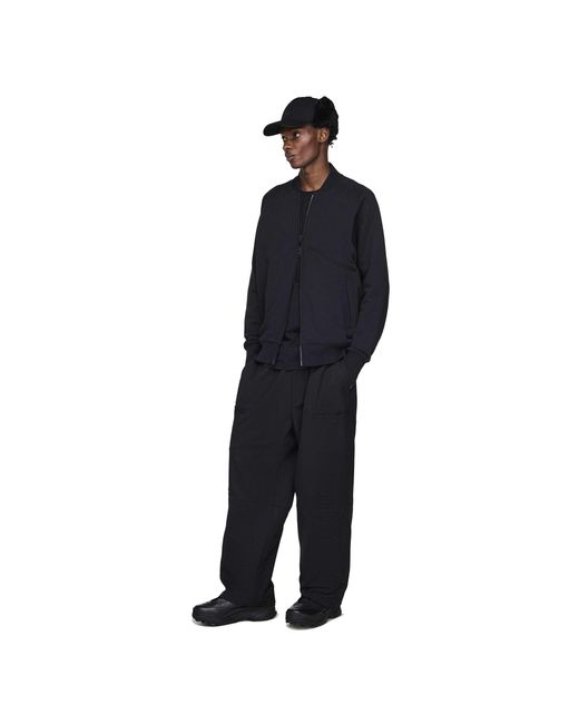 Y-3 Blue Gfx Moisture Wicking Athletic Fit Tracksuit Top for men