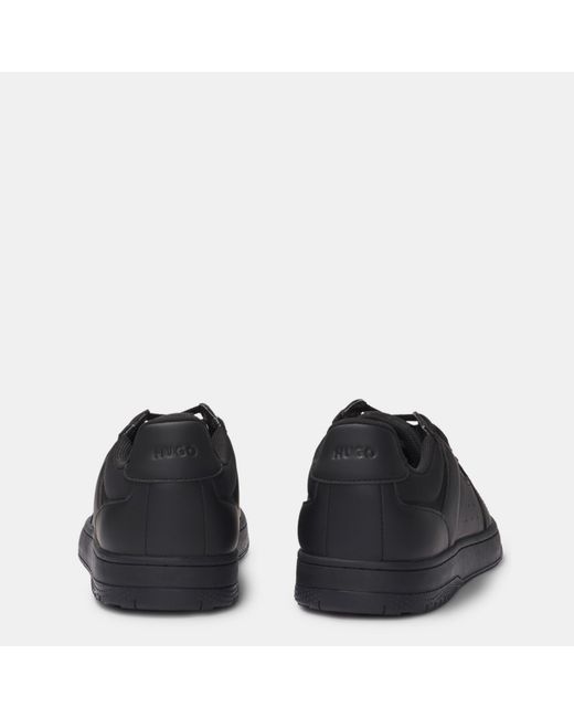 HUGO Black Logo Trainers for men