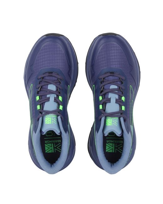 Karrimor Blue Tempo Trail Trainers for men