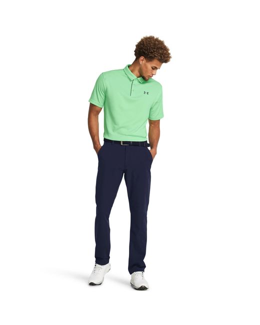 Under Armour Blue Matchplay Tapered Pants for men