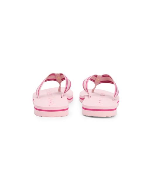 Tommy Hilfiger Pink Flip Flops