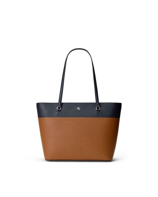 Ralph Lauren Brown Medium Karly Tote