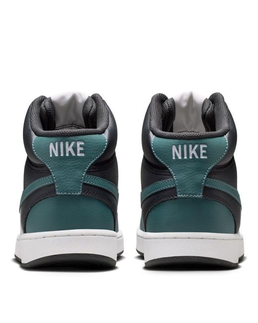 Nike Blue Court Vision Mid Next Nature for men