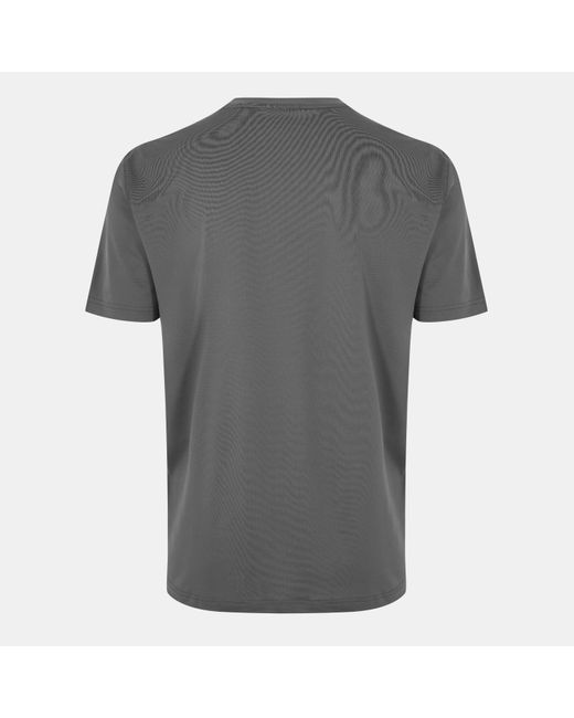 Boss Gray Short Sleeve Performance Gym Top for men