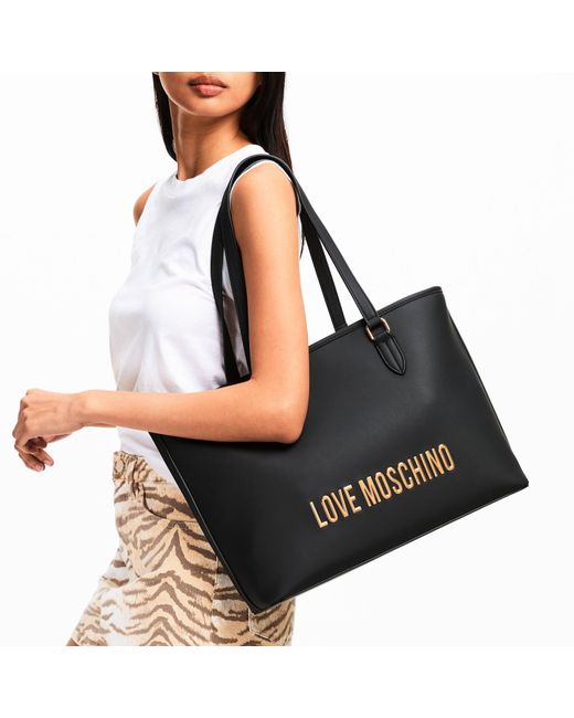 Love Moschino Black Lm Love Ew Tote Ld61